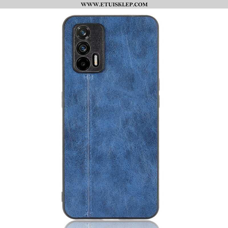 Etui do Realme GT 5G Stylowe Skórzane Szwy